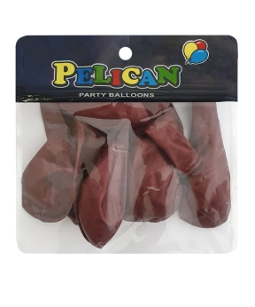 Купить Шарики Pelican 10' (26 см), перламутр коричневый, 10шт/уп