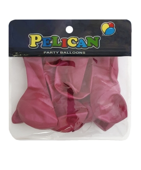 Купить Шарики Pelican 10' (26 см), перламутр малиновый 1010-710, 10шт/уп