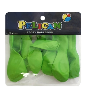 Купить Шарики Pelican 10' (26 см), перламутр зеленый светлый 1010-714, 10шт/уп
