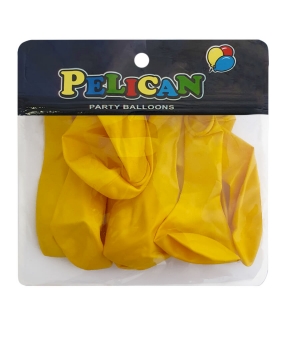 Купить Шарики Pelican 10' (26 см), перламутр желтый 1010-716, 10шт/уп