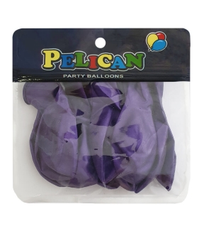 Купить Шарики Pelican 10' (26 см), перламутр фиолетовый, 10шт/уп