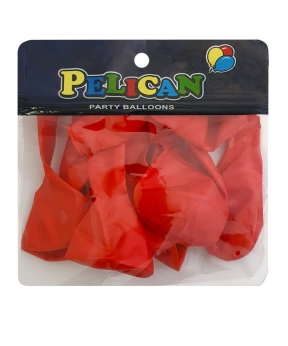 Купить Шарики Pelican 10' (26 см), перламутр красный 1010-719, 10шт/уп