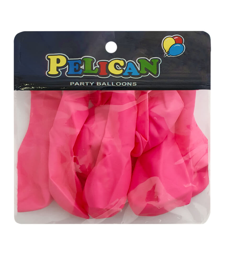 Шарики Pelican 10' (26 см), пастель розовый 1010-813, 10шт/уп