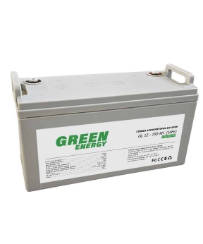 Купить Акумулятор гелевий Green Energy 12V/150Ah для безперебійника, вага 42кг