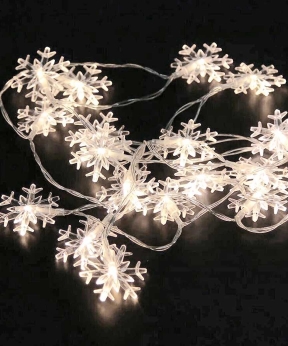 Купить Фігурки  20 LED, "Сніжинка"  5м,  білий      (100)