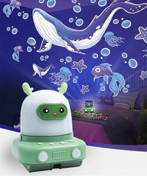 Купить Нічник ПРОЄКТОР РОБОТ-54, акумулятор/ USB   (27)