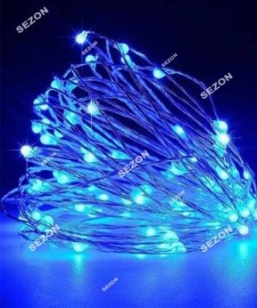 Купить "РОСА" 100 LED,  220В, 10м, синій