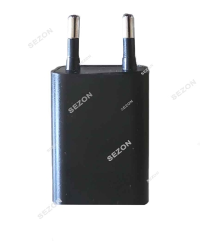 Купить Адаптер USB 1А (для гірлянд  до 400 світлодіодів),  чорний