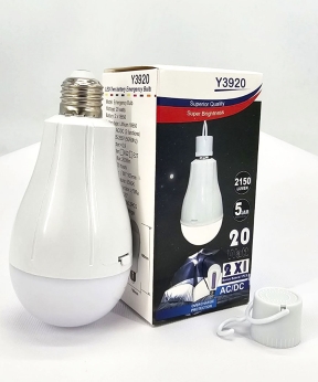 Купить Лампа LED 20Вт  Е27 з двома акумуляторами, до 3 годин автономної роботи  (100)