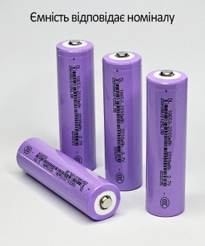 Купить Аккумулятор 18650 Li-ion  2200mAh  3,7V Ємність відповідає номіналу!!!  (100/400)