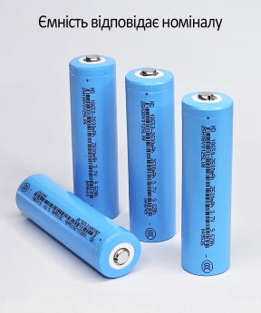 Купить Аккумулятор 18650 Li-ion  2600mAh  3,7V Ємність відповідає номіналу!!!  (100/400)