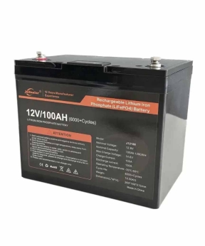 Купить Акумулятор Jsdsolar J12100 LiFePO4 12,8V-100Ah (1,28 КВт)  BMS, з LED екраном