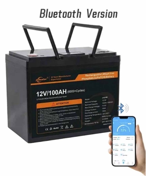 Купить Акумулятор Jsdsolar J12100 LiFePO4 12,8V-100Ah (1,28 КВт)  BMS, Bluetoouth