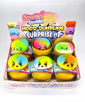 Купить Сквіш пельмень 8,5см антистресс Dumpling омбре  (12/144)