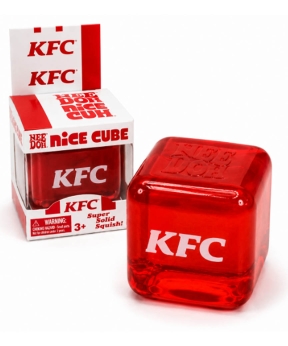 Купить Сквіш антистресс кубік льоду 5см KFC  #448  (12/96)