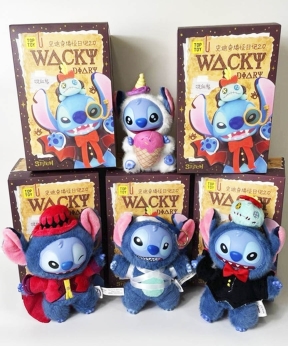 Купить Стіч Wacky. м'яка  іграшка брелок 16см, в пакеті та подарунковій коробці  (60)