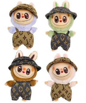 Купить Лабубу  в одязі Louis Vuitton (без упаковки)  12/240