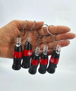 Купить Брелок бутилочка  Coca Cola  7cm пластиковий   (12/600)