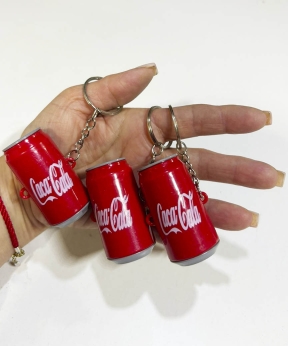 Купить Брелок банка  Coca Cola  6cm пластиковий   (12/600)