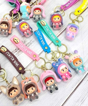 Купить Брелок вакуку-2 хутряний  7см гумовий  (12/600)