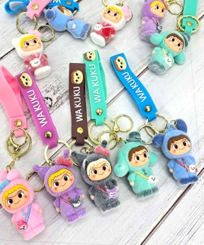 Купить Брелок вакуку-3 хутряний  7см гумовий  (12/600)