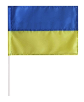 Купить Прапорець 14см*21см "Україна" (виробник- Україна)