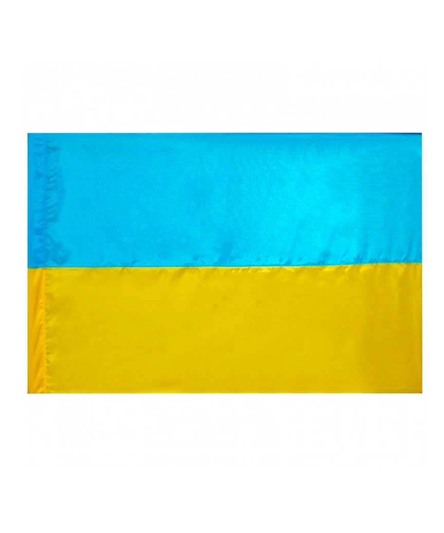 Прапор 90см*60см "Україна", (без штока)