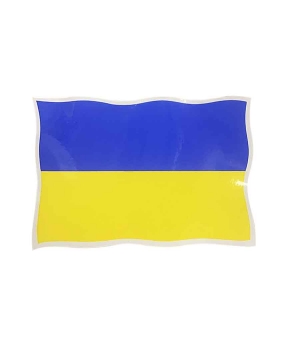 Купить Наклейка "Прапор України" 14см*10см