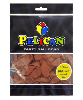Купить Латексні кульки 5"(13cm) вінтажний #056 мідний, Pelican 50шт
