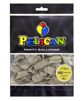 Купить Латексні кульки 5"(13cm) вінтажний #062 білий пісок, Pelican 50шт