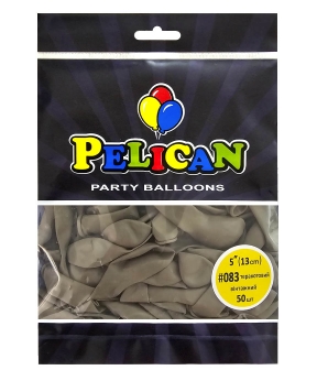 Купить Латексні кульки 5"(13cm) вінтажний #083 теракотовий, Pelican 50шт