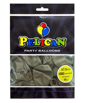 Купить Латексні кульки 10"(25cm) вінтажний #083 теракотовий, Pelican 50шт