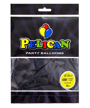 Купить Латексні кульки 10"(25cm) вінтажний #084 сапфіро- синій, Pelican 50шт