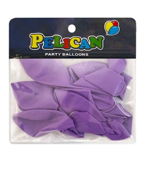 Купить Латексні кульки 10"(25cm) пастель #011 бузковий, Pelican 10шт