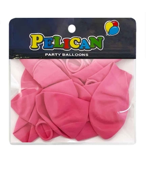Купить Латексні кульки 10"(25cm) пастель #013 рожевий, Pelican 10шт