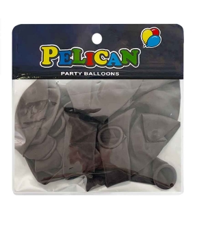 Купить Латексні кульки 10"(25cm) пастель #029 коричневий, Pelican 10шт