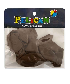 Купить Латексні кульки 10"(25cm) вінтажний #058 блідо- коричневий, Pelican 10шт