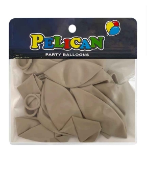 Купить Латексні кульки 10"(25cm) вінтажний #062 білий пісок, Pelican 10шт