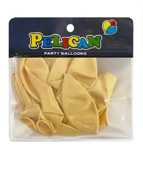 Купить Латексні кульки 10"(25cm) вінтажний #072 ретро- кремовий, Pelican 10шт