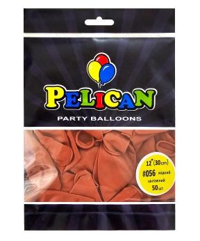 Купить Латексні кульки 12"(30cm) вінтажний #056 мідний, Pelican 50шт