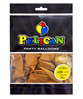 Купить Латексні кульки 12"(30cm) перламутр #134 золото, Pelican 50шт