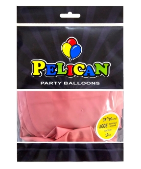Купить Латексні кульки 36"(90cm) пастель #006 рожевий ніжний, Pelican 10шт