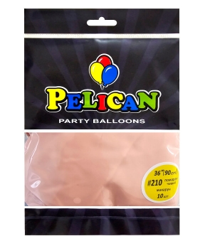 Купить Латексні кульки 36"(90cm) макарун #210 помаранчевий, Pelican 10шт