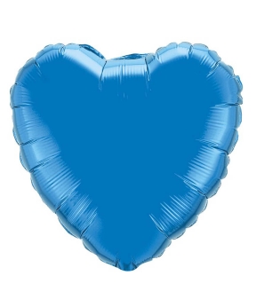 Купить Кулька фольгована Pelican серце 18' (45 см), СИНІЙ
