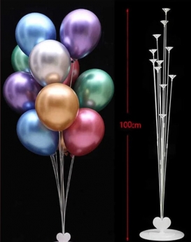 Купить Підставка для 11 повітряних  кульок 100см, металева