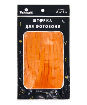 Купить Шторка для  фотозони  1m*2m  "Макарун"  #127 помаранчовий
