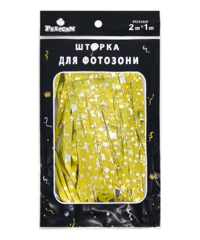 Купить Шторка для  фотозони  1m*2m  "Зіркове небо"  #155  жовтий