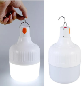 Купить LED лампа 30Вт акумуляторна з USB і гачком для підвішування, час роботи до 3 годин    (50)