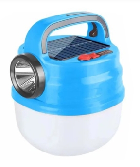 Купить LED лампа-ліхтар 50Вт підвісна акумуляторна  з сонячною панеллю (80/100)